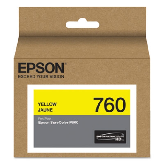 Picture of T760420 (760) UltraChrome HD Ink, Yellow