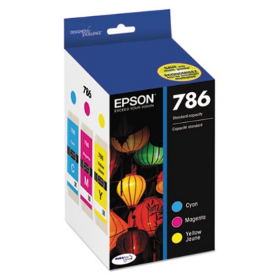 Picture of T786520-S (786) DURABrite Ultra Ink, Cyan/Magenta/Yellow