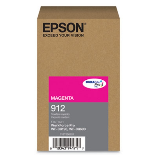 Picture of T912320 (912) DURABrite Pro Ink, 1700 Page-Yield, Magenta