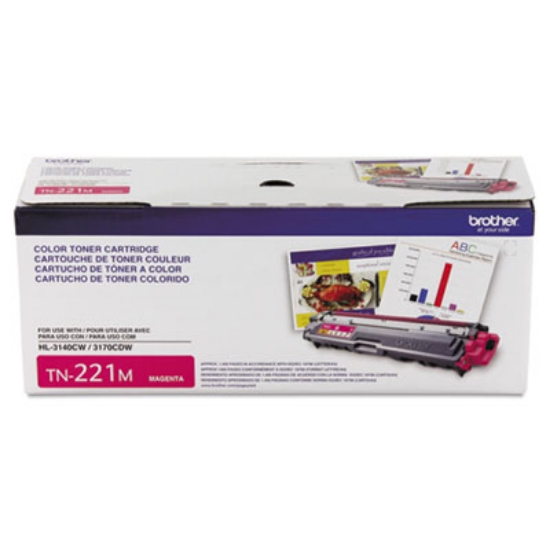 Picture of TN221M Toner, 1,400 Page-Yield, Magenta