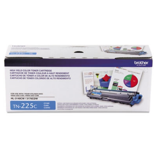 Picture of TN225C High-Yield Toner, 2,200 Page-Yield, Cyan