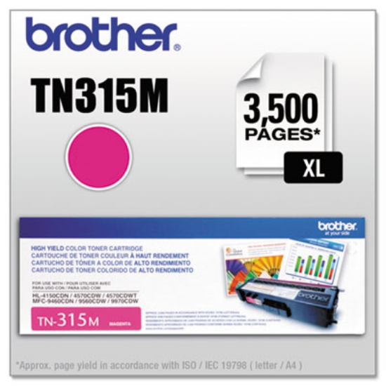 Picture of TN315M High-Yield Toner, 3,500 Page-Yield, Magenta