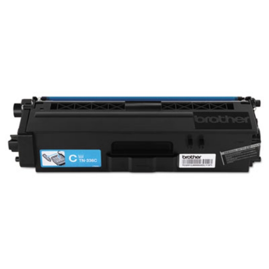 Picture of TN336C High-Yield Toner, 3,500 Page-Yield, Cyan