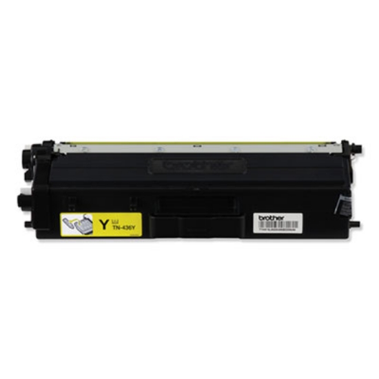 Picture of TN436Y Super High-Yield Toner, 6,500 Page-Yield, Yellow