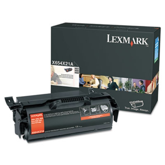 Picture of X654X21A Extra High-Yield Toner, 36,000 Page-Yield, Black