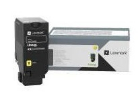 Picture of Lexmark CX735, CX737 Yellow Extra High Yield Toner Cartridge (16,200 Yield)